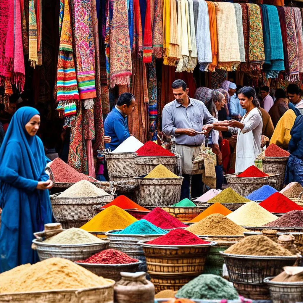 Bustling Bazaar